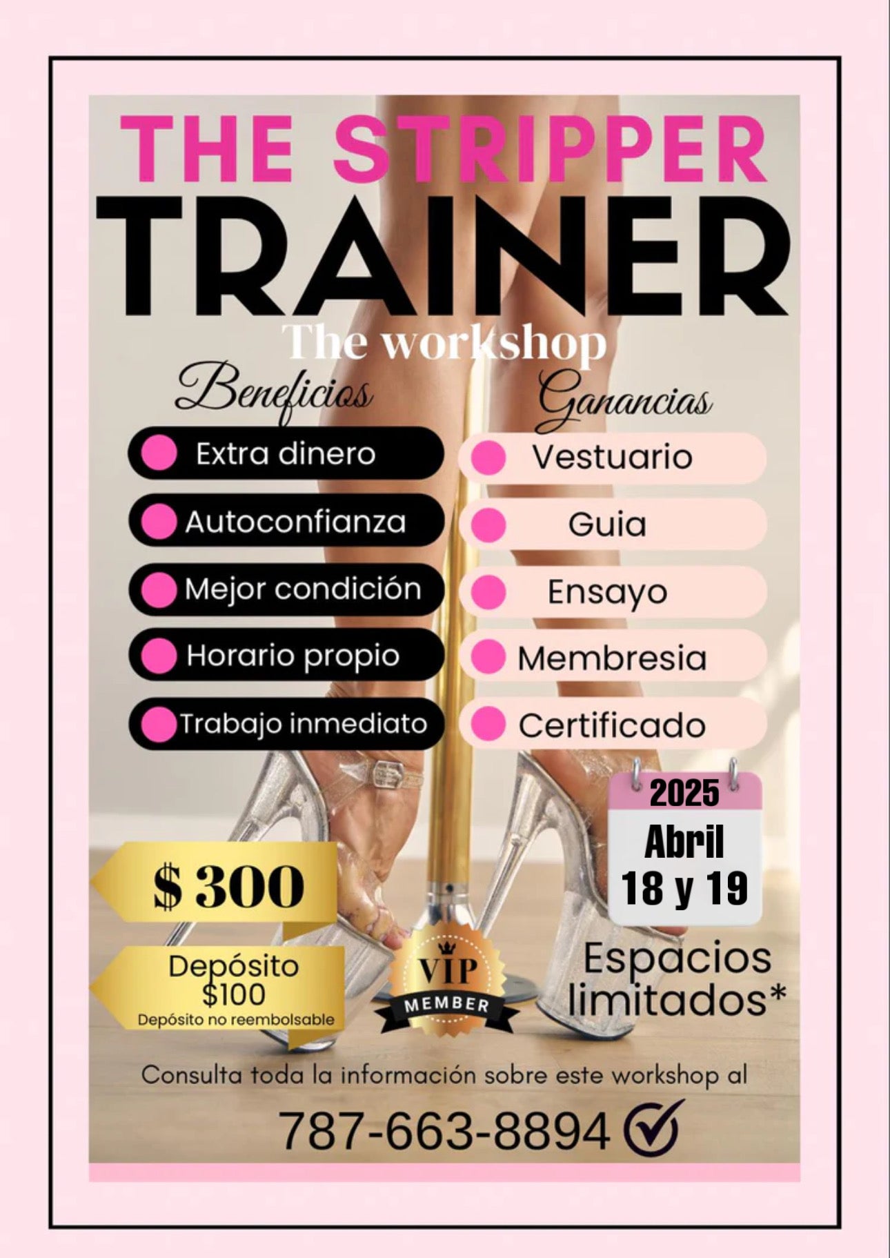 THE WORKSHOP l EL SEMINARIO